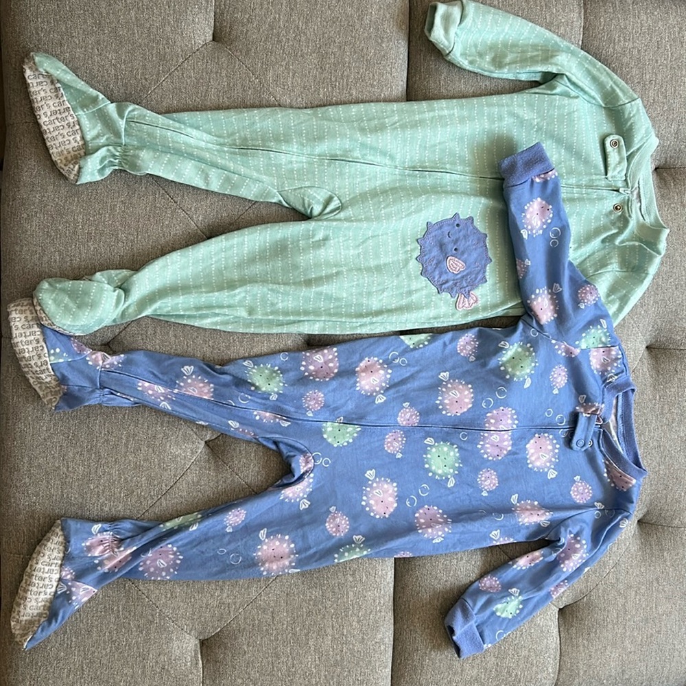 Ocean Themed Footy Pyjamas